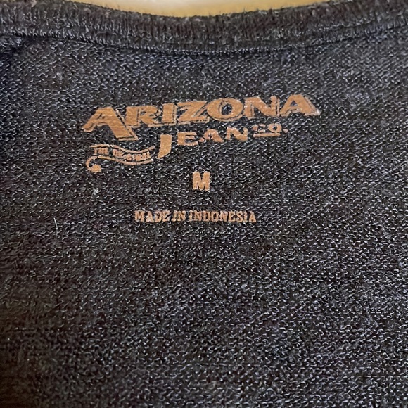 Arizona Jean Co. Black Long Sleeve with Lace Detail size M - Picture 2 of 9